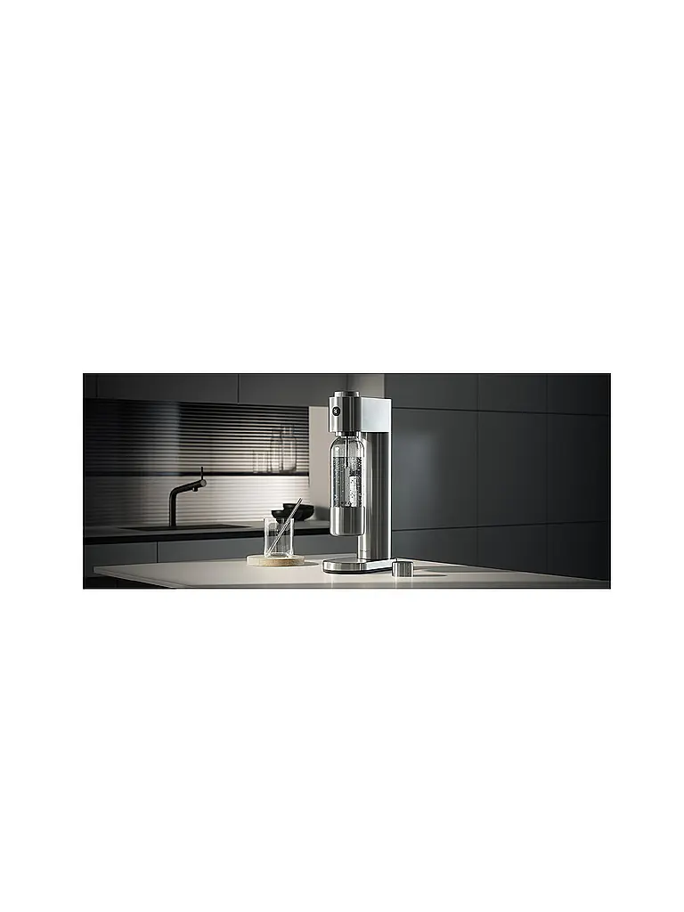 WMF | Wassersprudler Element One Soda - Stream Edelstahl | Silber