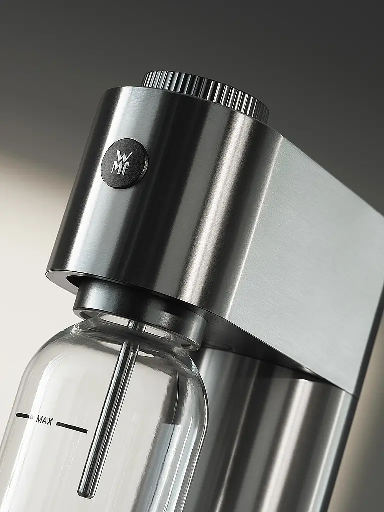 WMF | Wassersprudler Element One Soda - Stream Edelstahl | Silber
