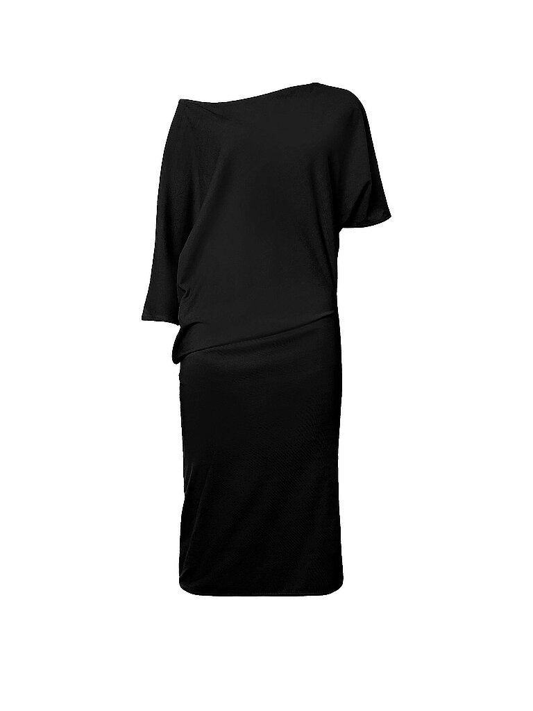 WOLFORD Kleid Loose Fit FLUID JERSEY schwarz | L