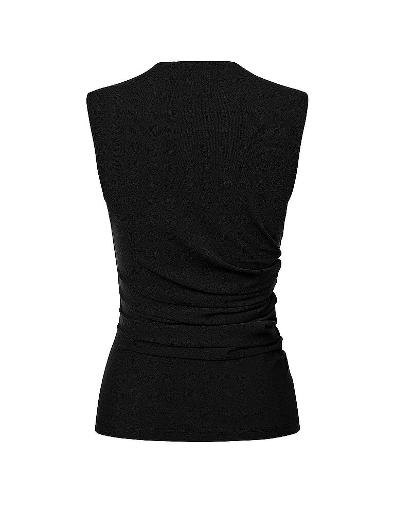 WOLFORD Top FLUID JERSEY schwarz | L