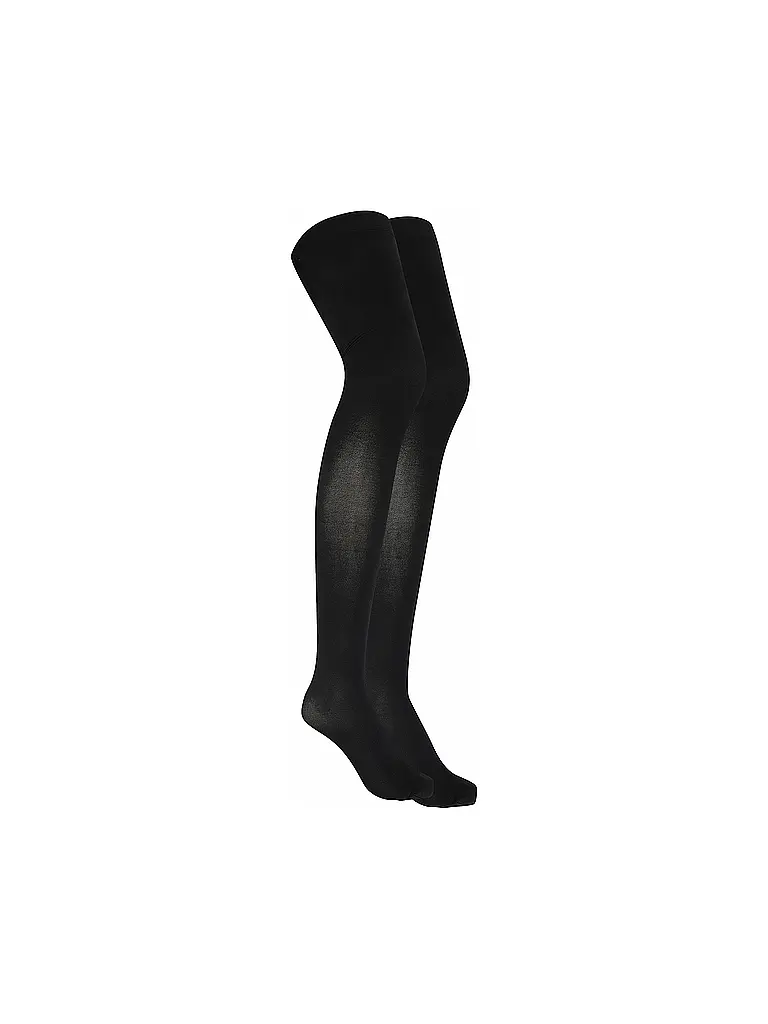 WOLFORD | Feinstrumpfhose 2er Pkg. Velvet de Luxe Black | Schwarz