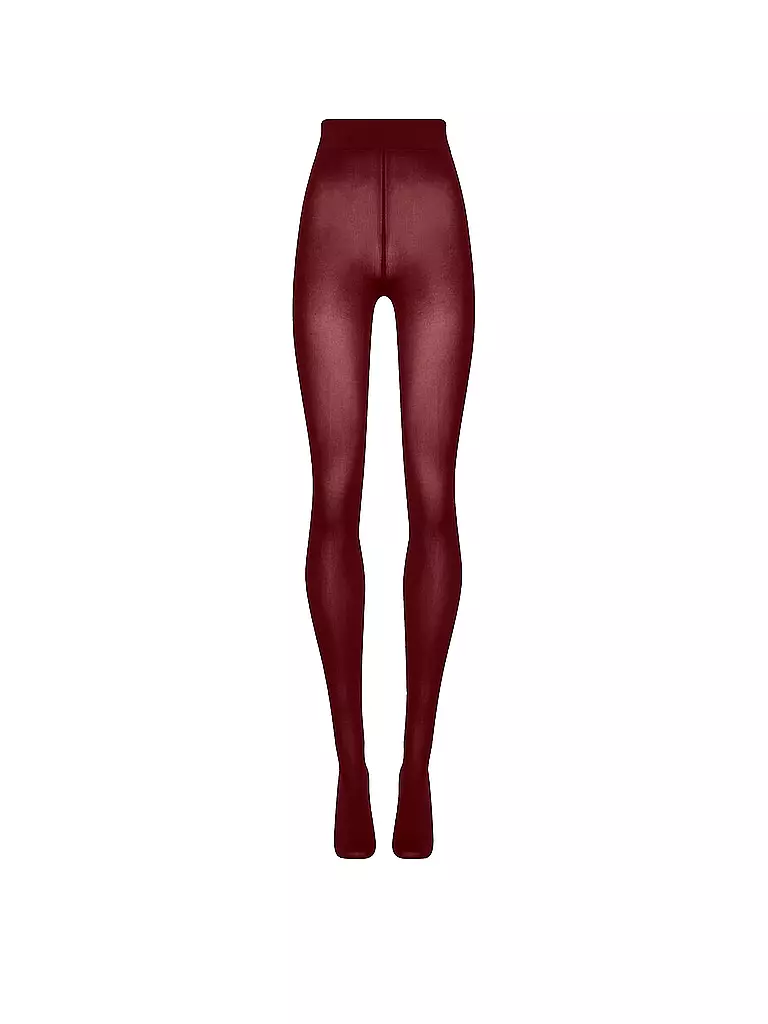 WOLFORD | Feinstrumpfhose VELVET 66 DEN midnight red | dunkelrot