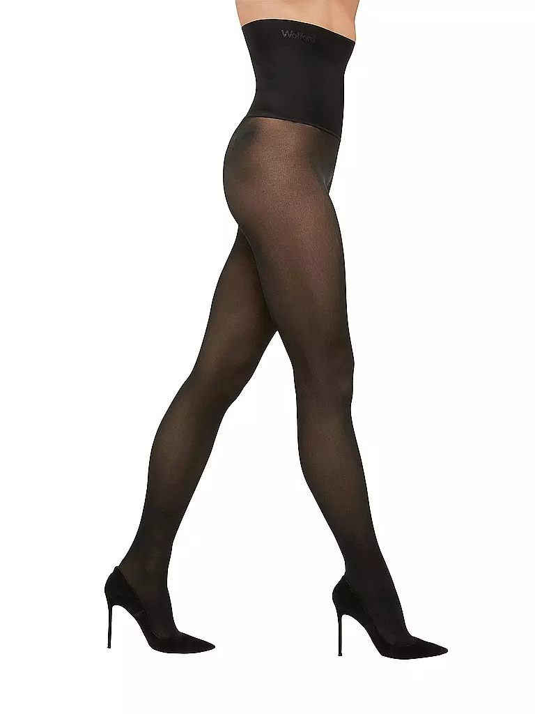 WOLFORD | High Waist Strumpfhose FATAL 50 black | schwarz