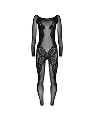 WOLFORD | Jumpsuit LACE TATTOO black | Schwarz