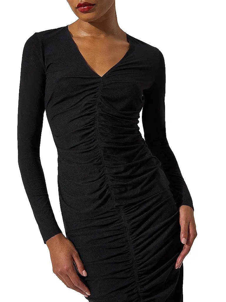 WOLFORD | Langarmshirt PURE TOP Black  | Schwarz