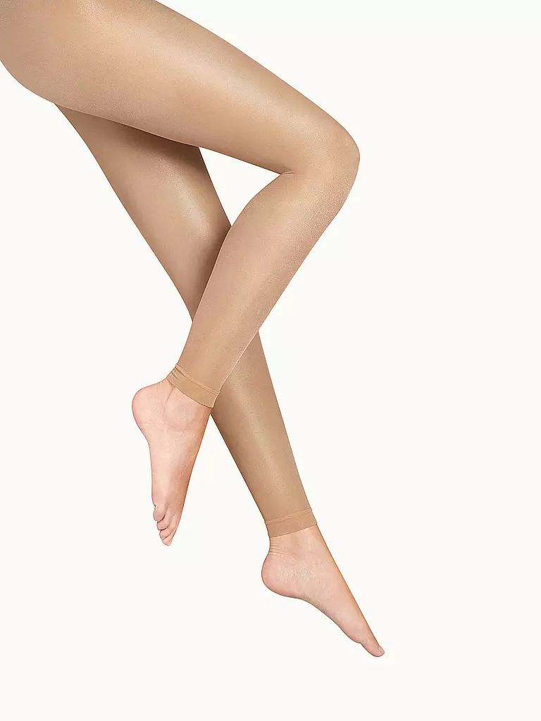 WOLFORD | Leggings SATIN TOUCH DEN 20 (Fairly Light) | beige