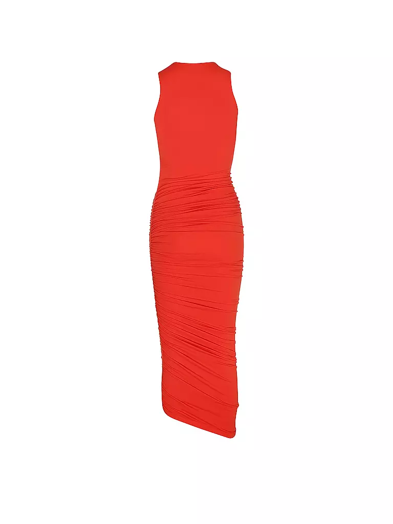 WOLFORD | Midikleid CRESCENT | rot