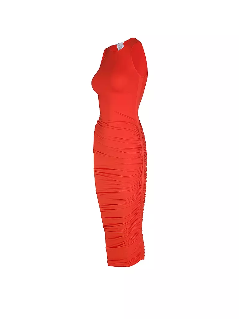 WOLFORD | Midikleid CRESCENT | rot