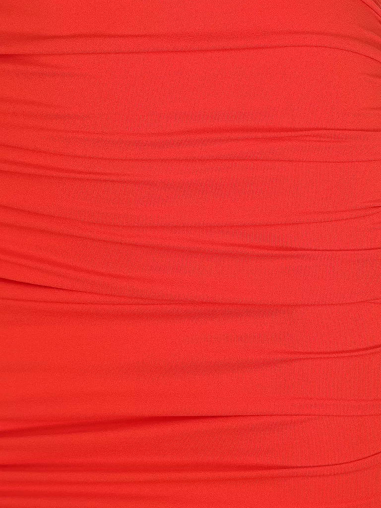 WOLFORD | Midikleid CRESCENT | rot