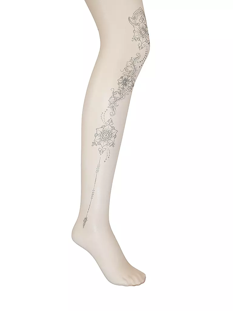 WOLFORD | Modestrumpfhose TATTOO TIGHTS 8 DEN | beige
