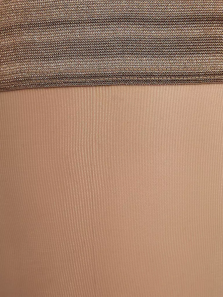 WOLFORD | Strümpfe "Naked 8 Stay-Up" (gobi) | beige