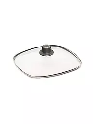 WOLL | Glasdeckel eckig 28x28cm | transparent