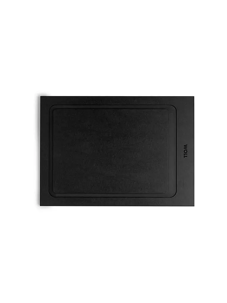 WOLL | Schneidebrett CUT and SERVE 35x25cm Schwarz | schwarz