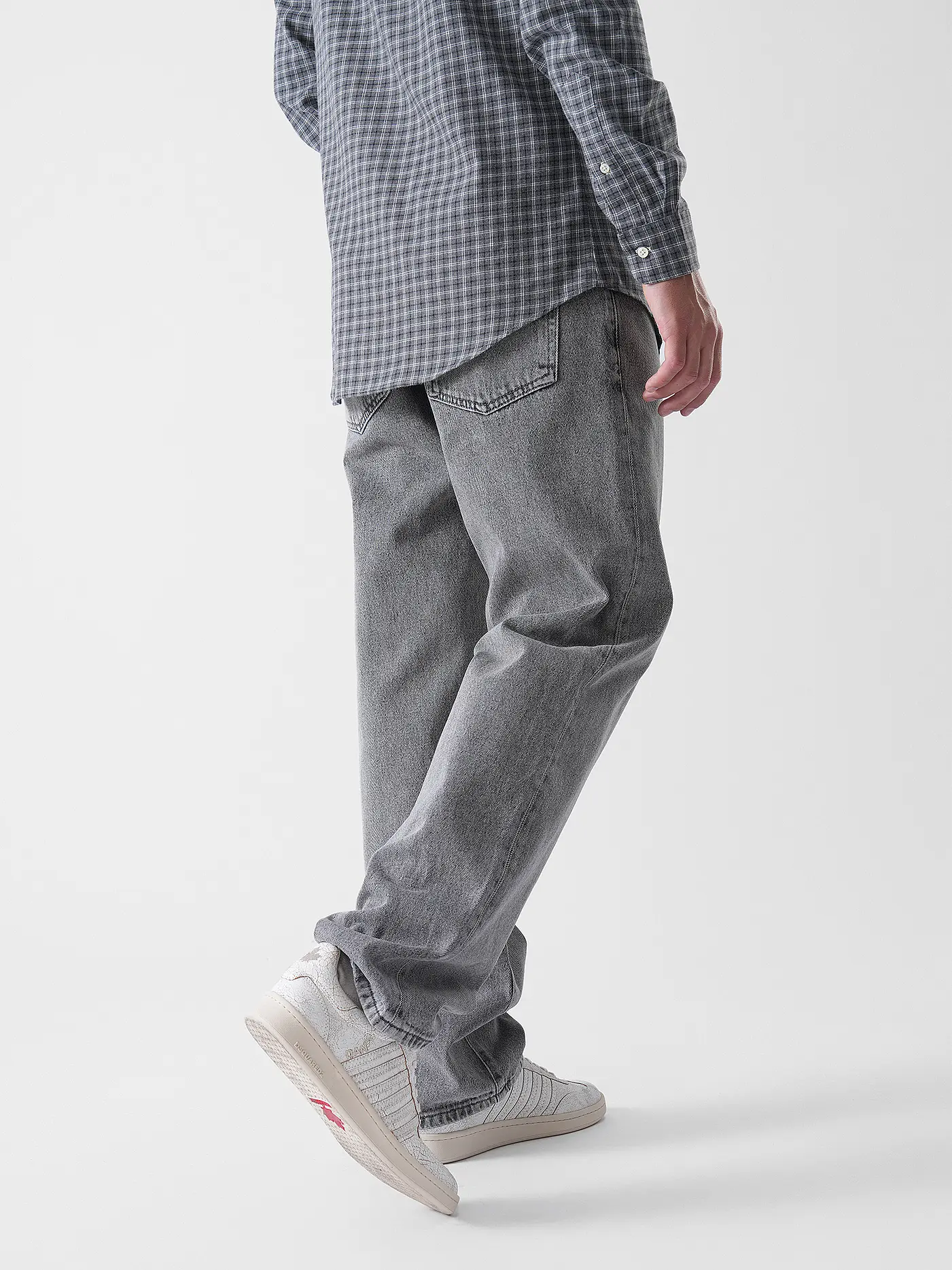 WOODBIRD | Jeans Baggy Fit LEROY  | grau