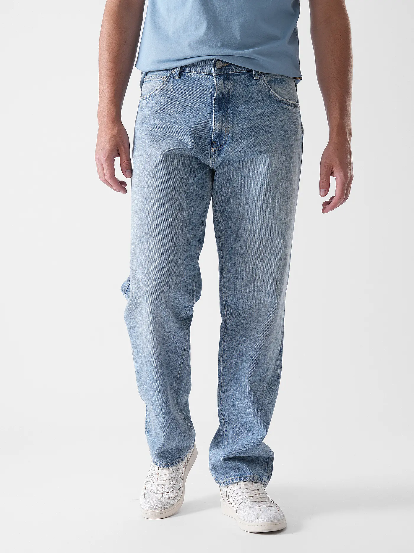 WOODBIRD | Jeans Baggy Fit WBLEROY ARCTIC JE | hellblau
