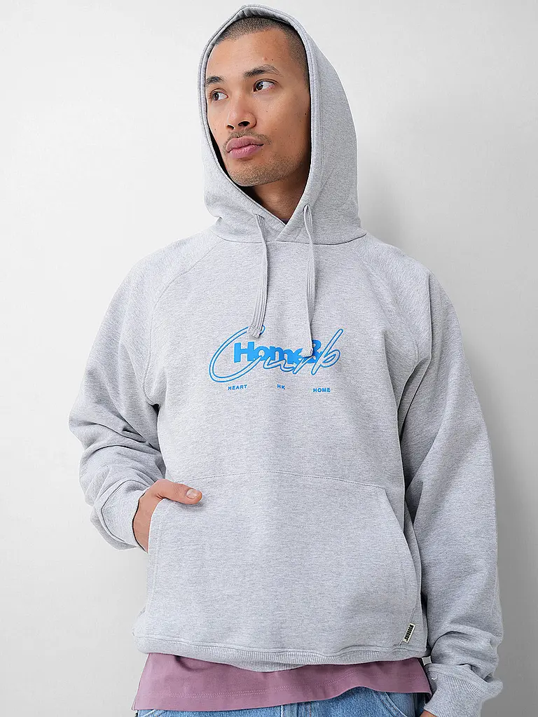 WOODBIRD | Kapuzensweater - Hoodie WBPAW CURB  | Hellgrau