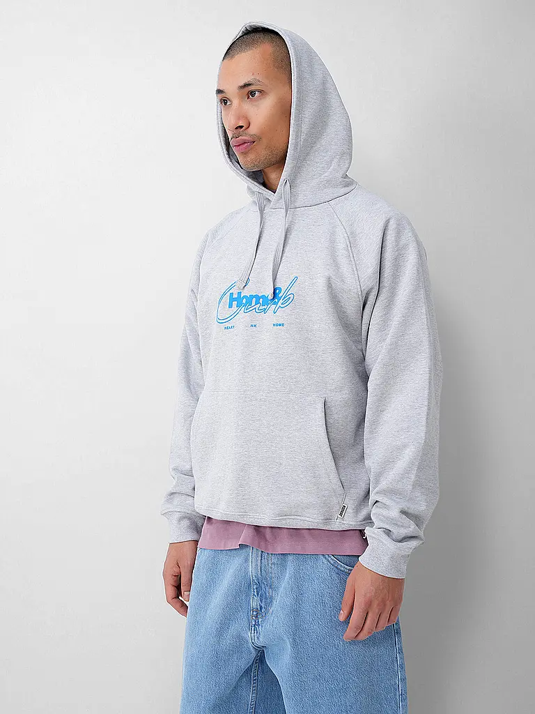 WOODBIRD | Kapuzensweater - Hoodie WBPAW CURB  | Hellgrau