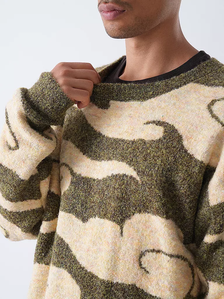 WOODBIRD | Pullover WBKURT CLOUD | olive