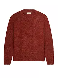 WOODBIRD | Pullover WBKURT LOOP  | dunkelrot