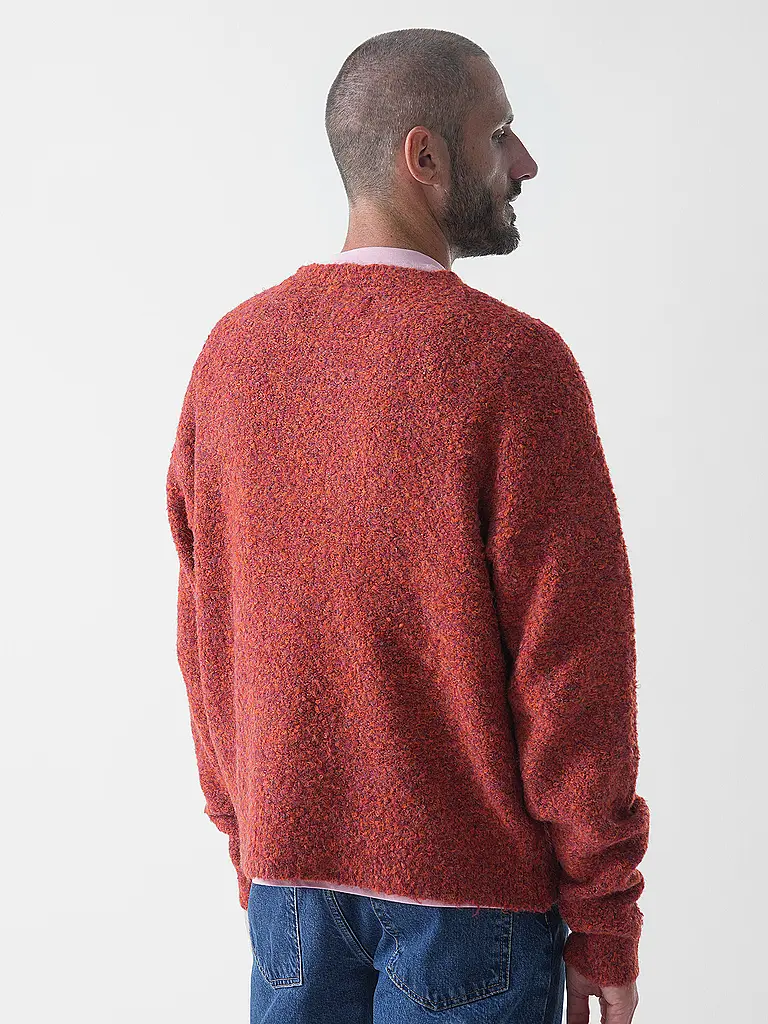 WOODBIRD | Pullover WBKURT LOOP  | Dunkelrot
