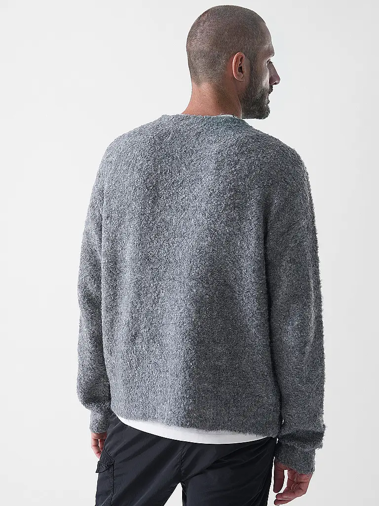 WOODBIRD | Pullover WBKURT LOOP  | Grau