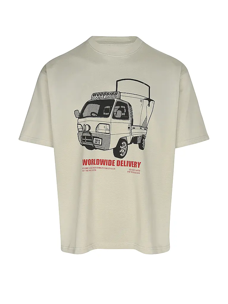 WOODBIRD | T-Shirt WBBAINE  | Beige