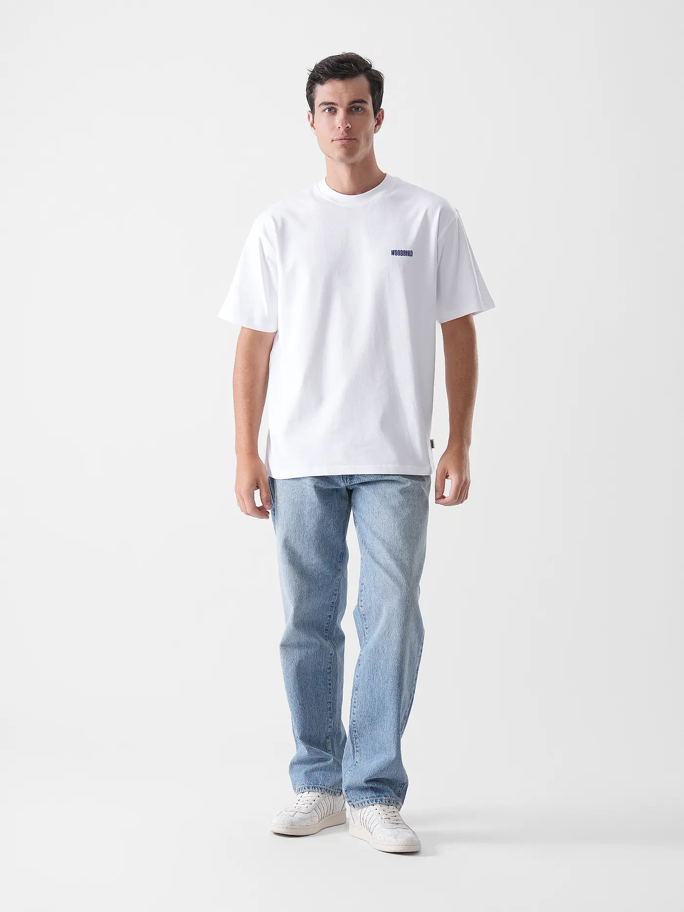 WOODBIRD | T-Shirt WBBAINE KOI | weiss