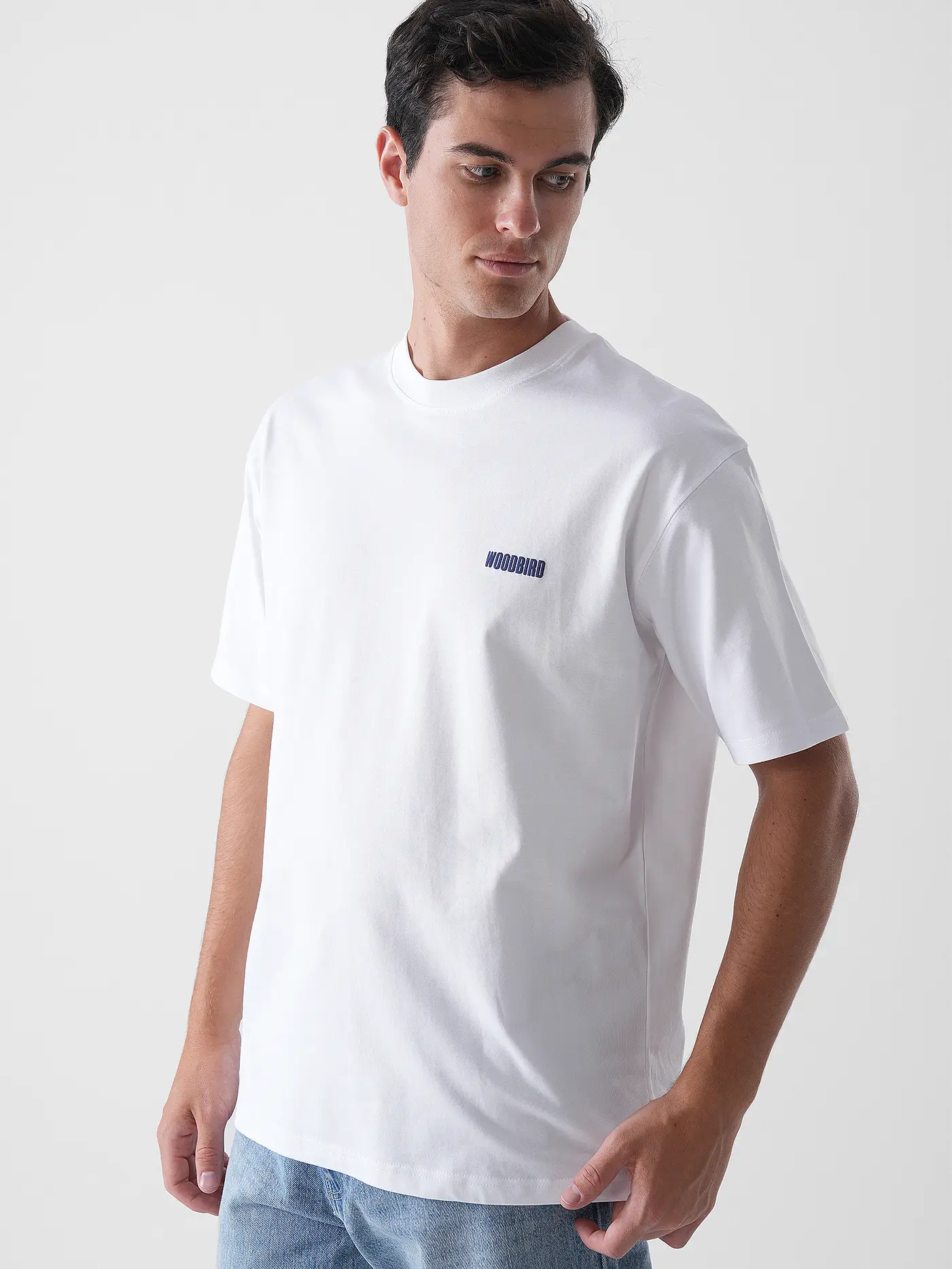 WOODBIRD | T-Shirt WBBAINE KOI | weiss