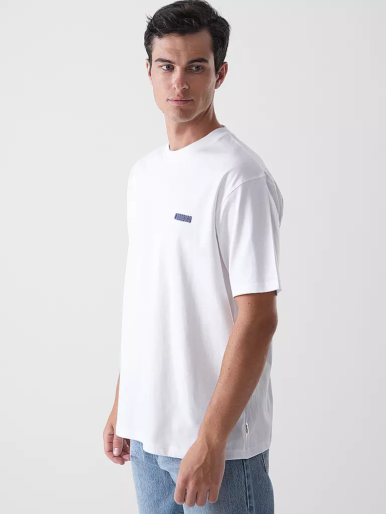 WOODBIRD | T-Shirt WBBAINE KOI | dunkelblau