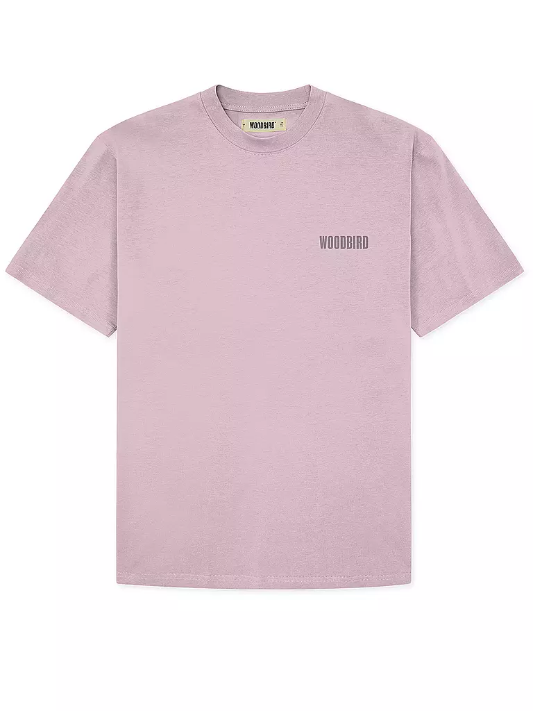 WOODBIRD | T-Shirt WBBAINE | rosa