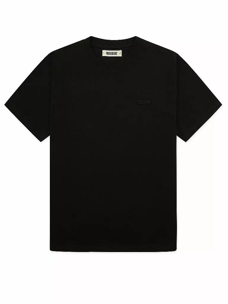 WOODBIRD | T-Shirt WBBAINE | schwarz