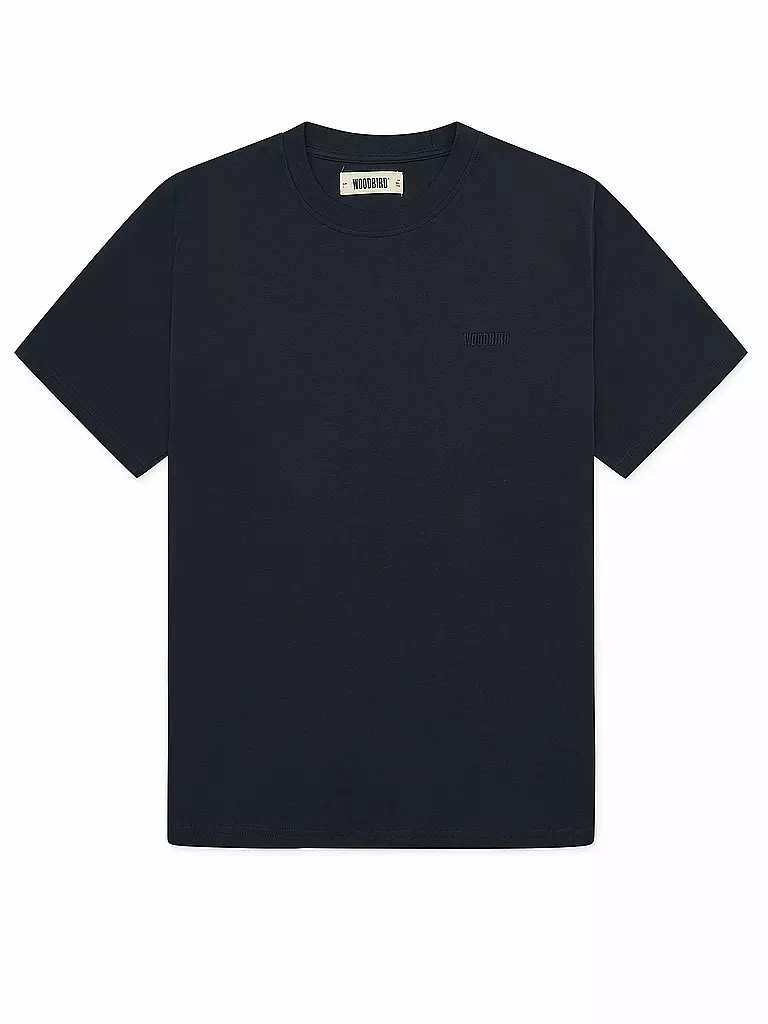 WOODBIRD | T-Shirt WBBAINE | dunkelblau