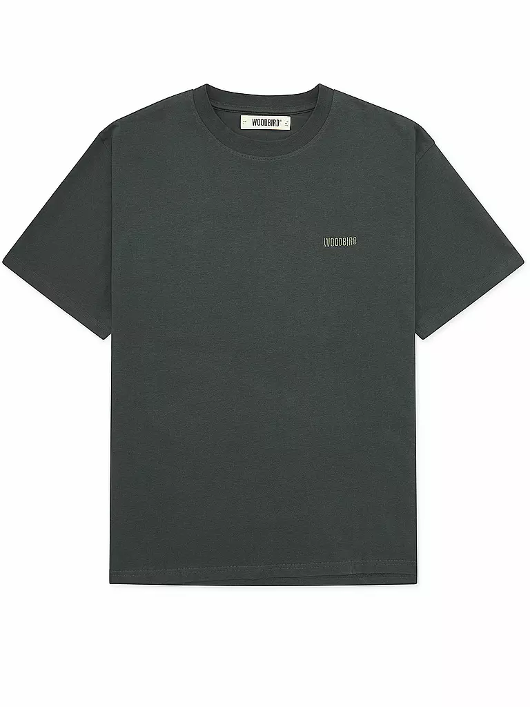 WOODBIRD | T-Shirt WBBAINE | dunkelgrün