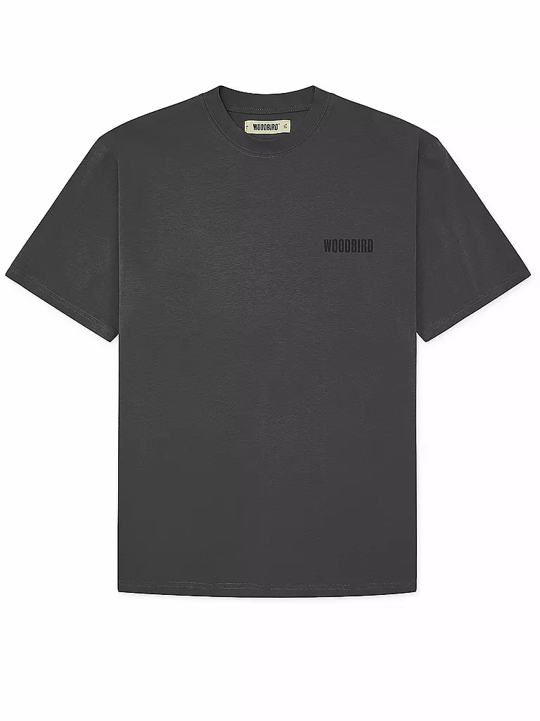 WOODBIRD | T-Shirt WBBAINE | grau