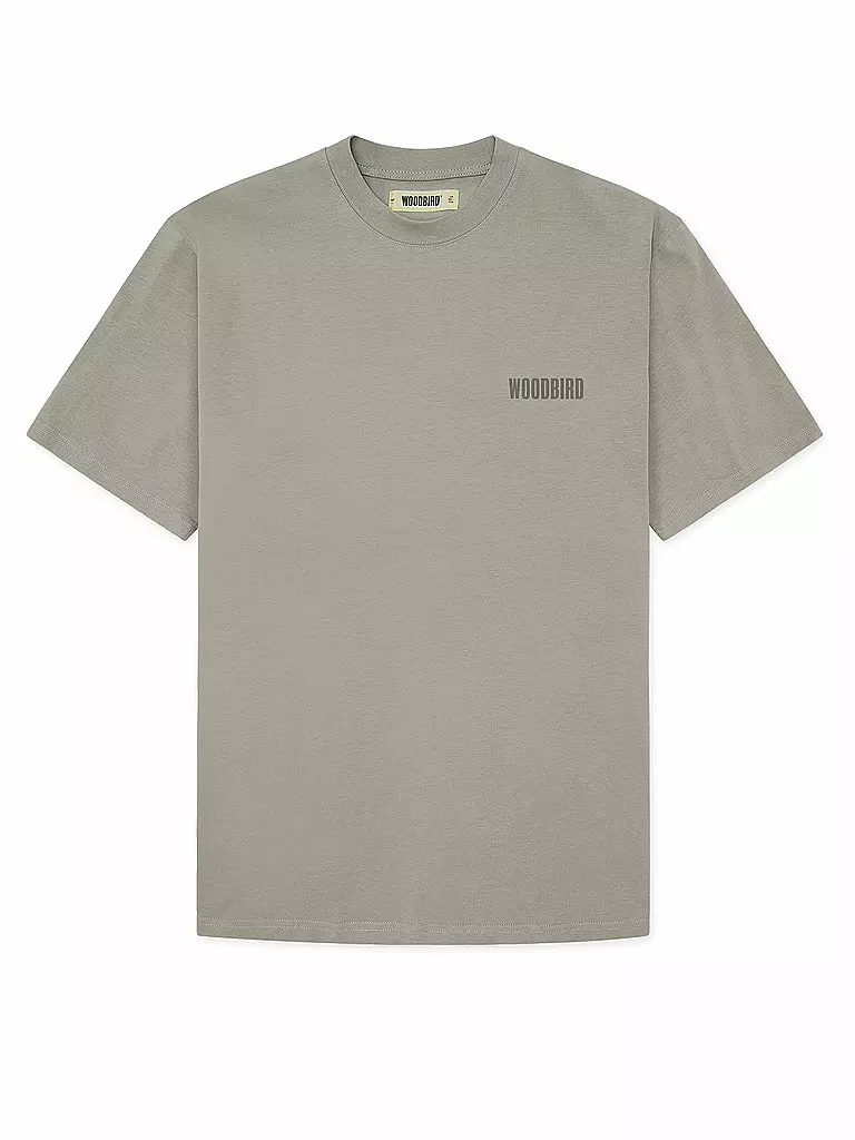 WOODBIRD | T-Shirt WBBAINE | camel