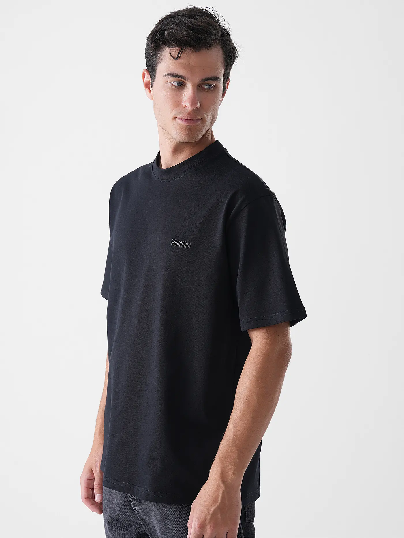 WOODBIRD | T-Shirt WBBAINE | schwarz