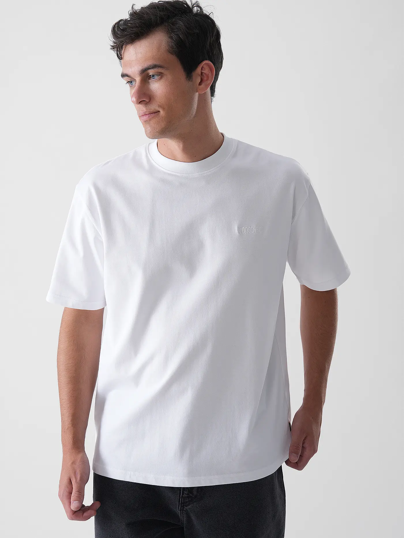 WOODBIRD | T-Shirt WBBAINE | weiss