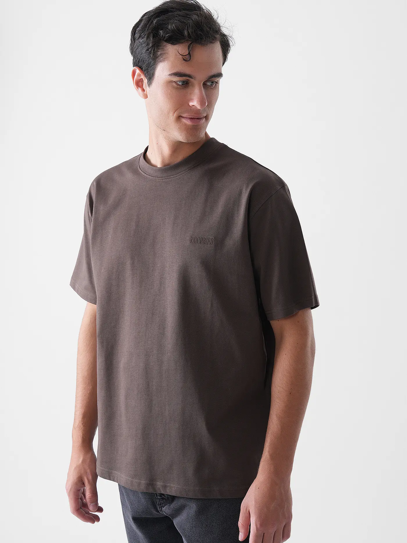 WOODBIRD | T-Shirt WBBAINE | braun