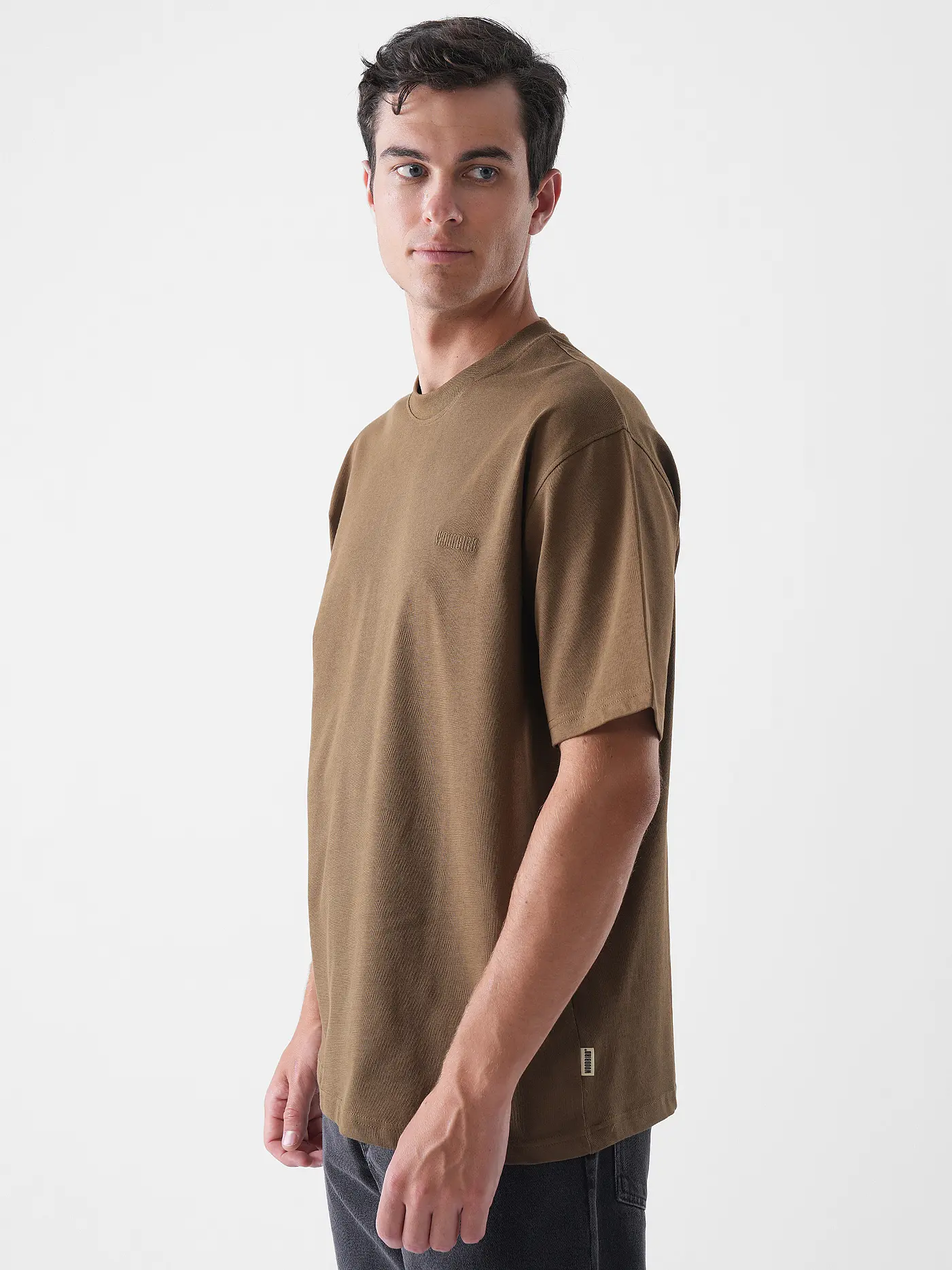 WOODBIRD | T-Shirt WBBAINE | hellbraun