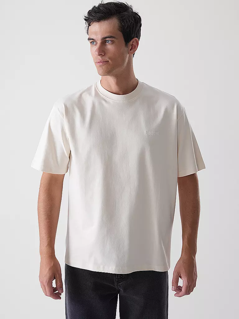 WOODBIRD | T-Shirt WBBAINE | hellbraun