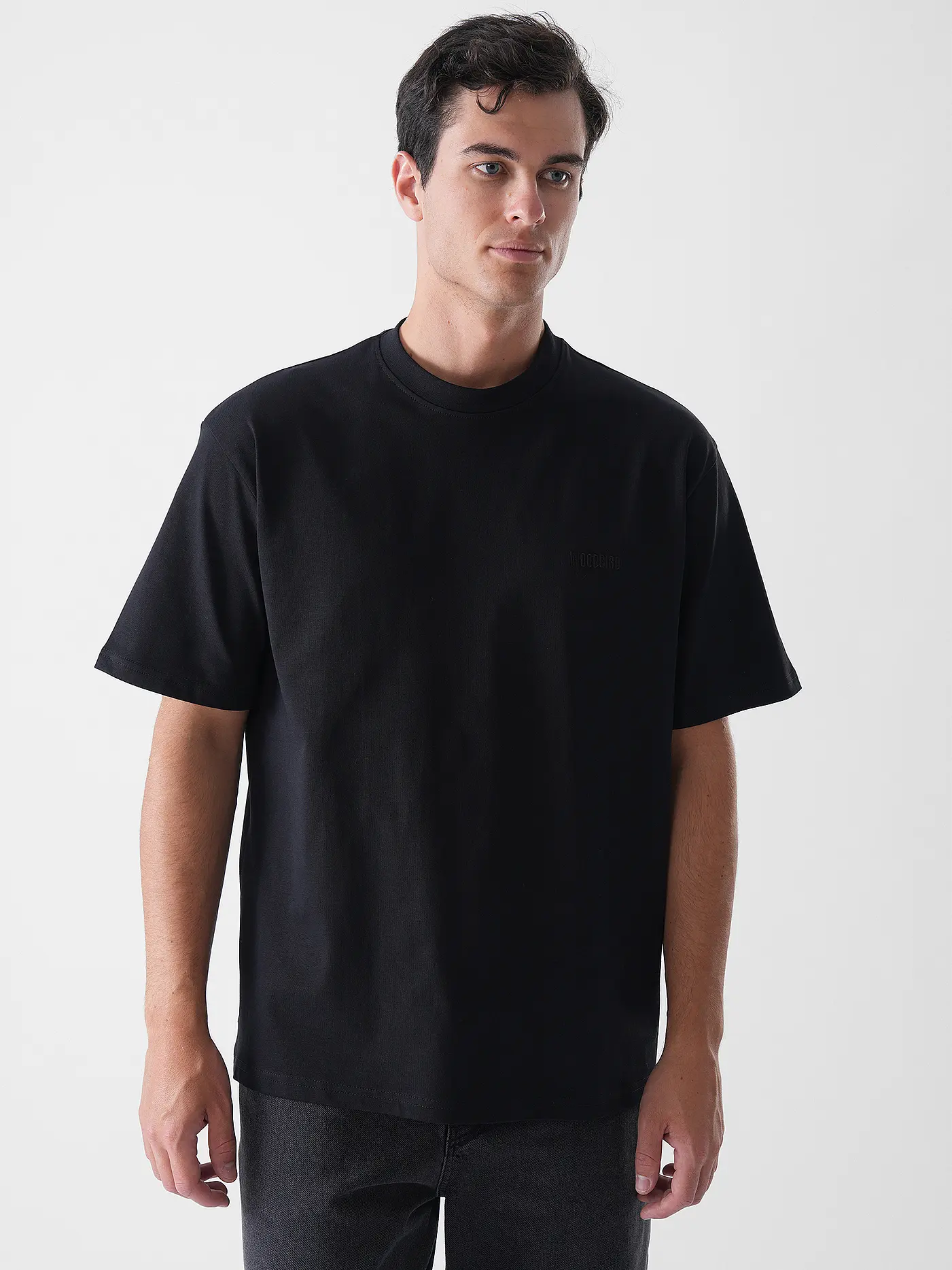 WOODBIRD | T-Shirt WBBAINE | schwarz