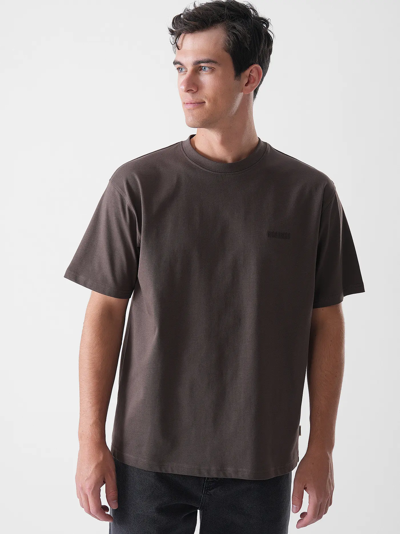WOODBIRD | T-Shirt WBBAINE | braun