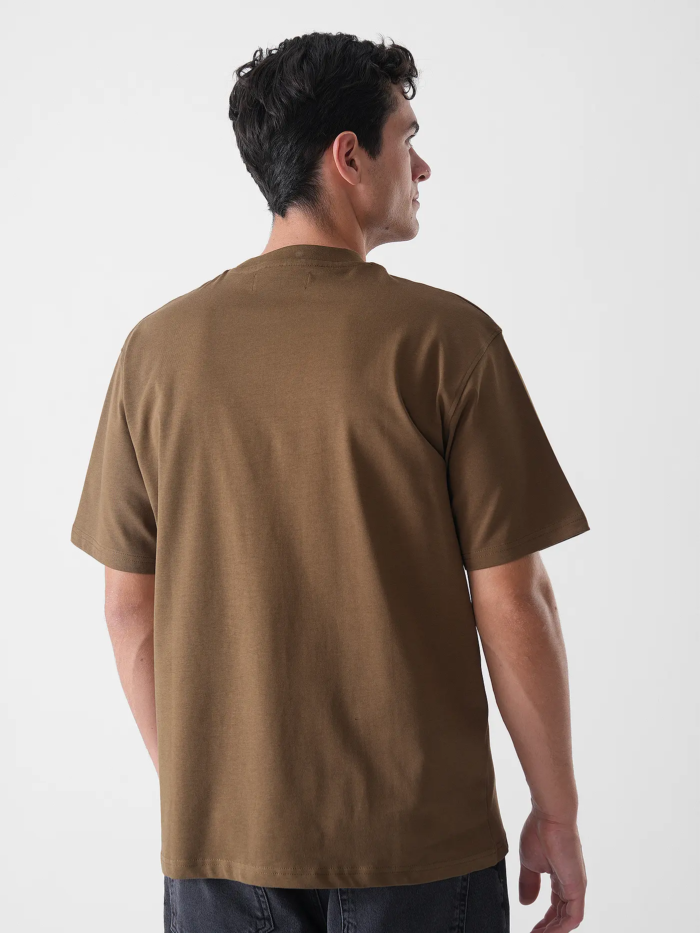 WOODBIRD | T-Shirt WBBAINE | hellbraun