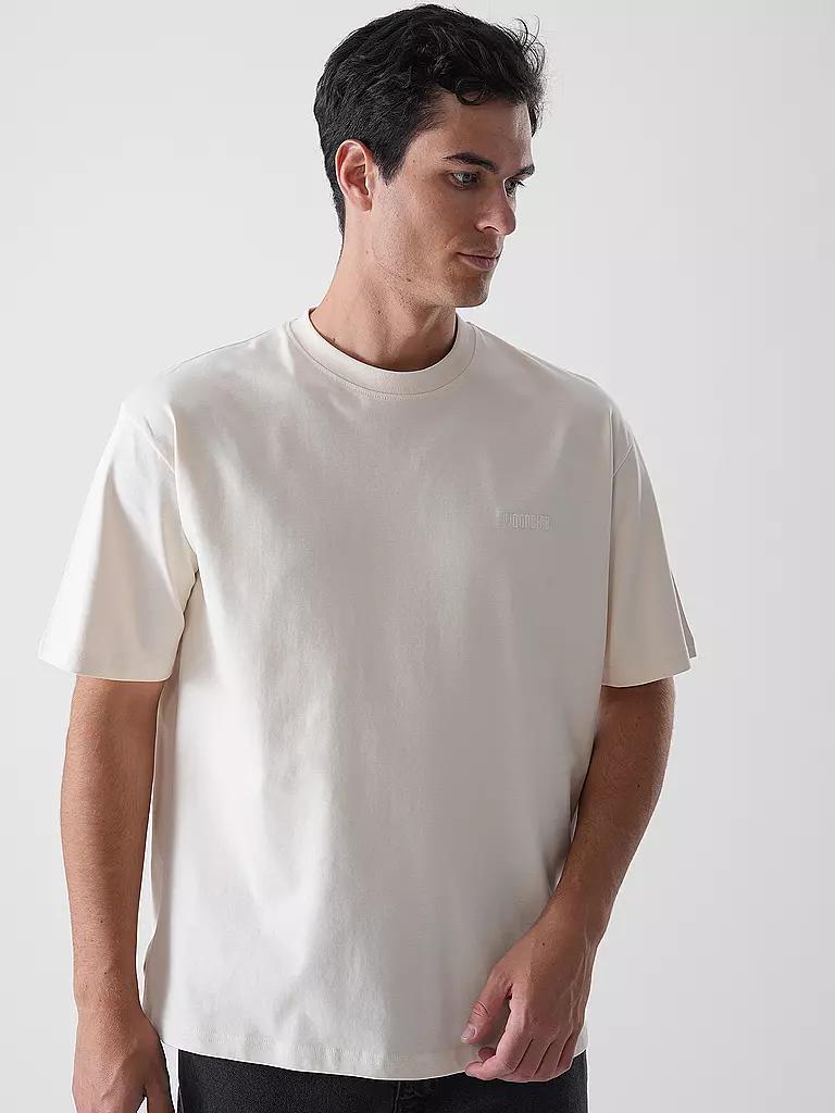 WOODBIRD | T-Shirt WBBAINE | hellbraun