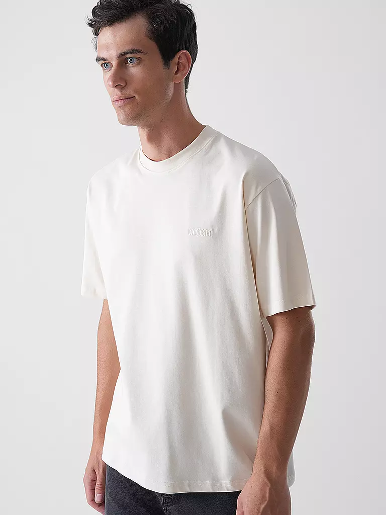WOODBIRD | T-Shirt WBBAINE | hellbraun