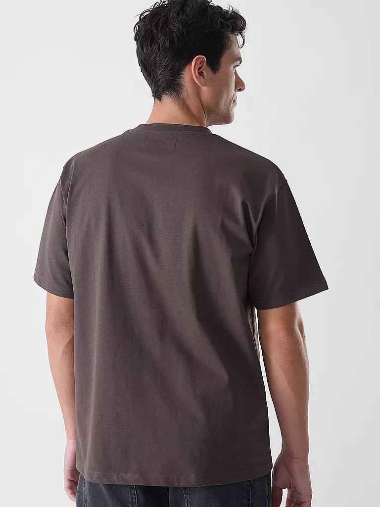 WOODBIRD | T-Shirt WBBAINE | hellbraun