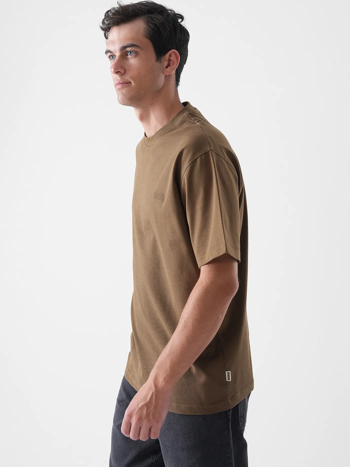 WOODBIRD | T-Shirt WBBAINE | hellbraun