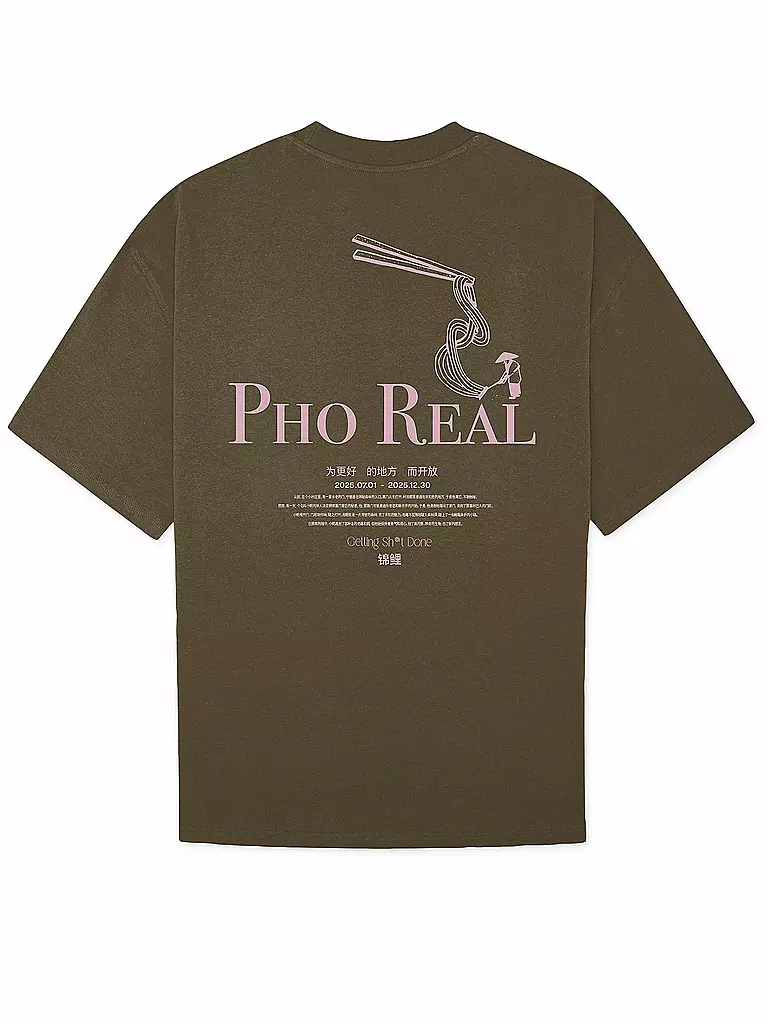 WOODBIRD | T-Shirt WBBEAM PHO | braun