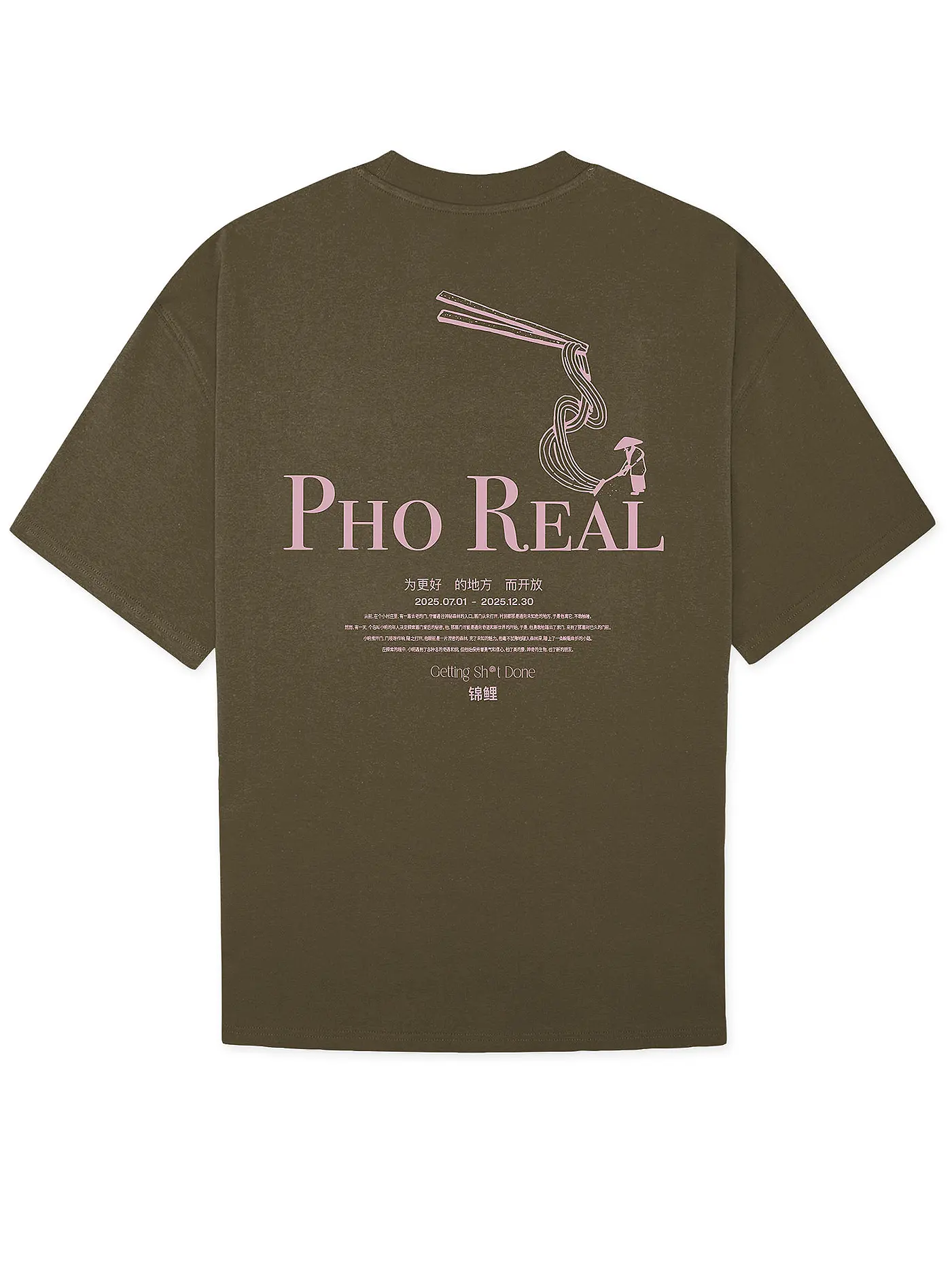 WOODBIRD | T-Shirt WBBEAM PHO | braun