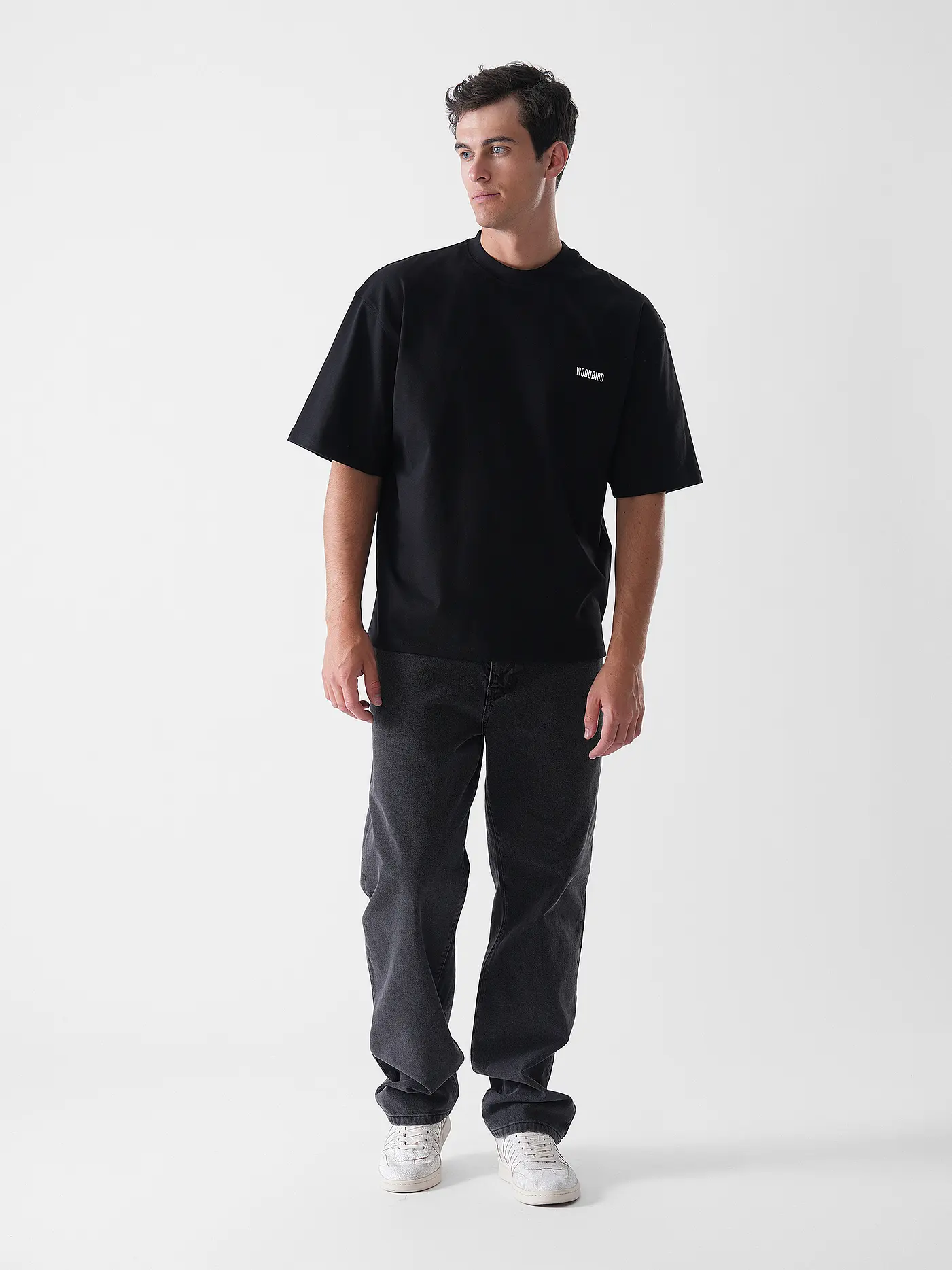 WOODBIRD | T-Shirt WBBEAM | schwarz